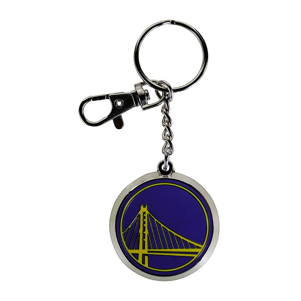 Golden State Warriors Keychain Zamac Logo